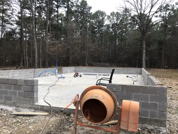 Block walls laid