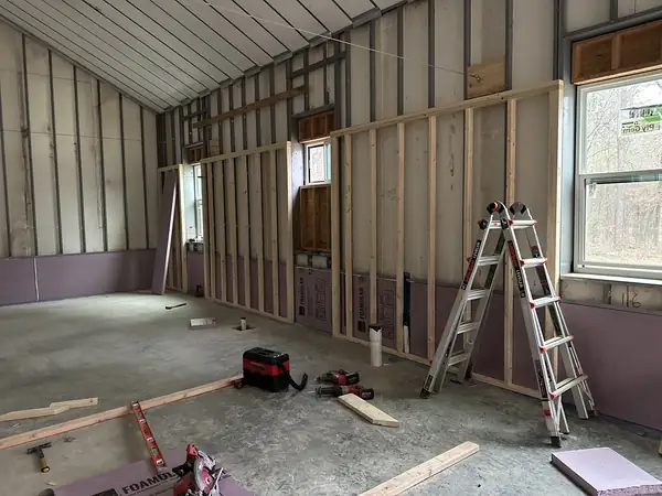 Framing the first rooms