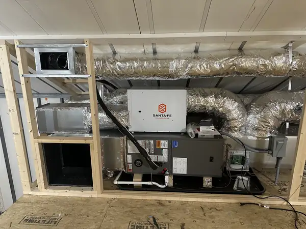 HVAC going in