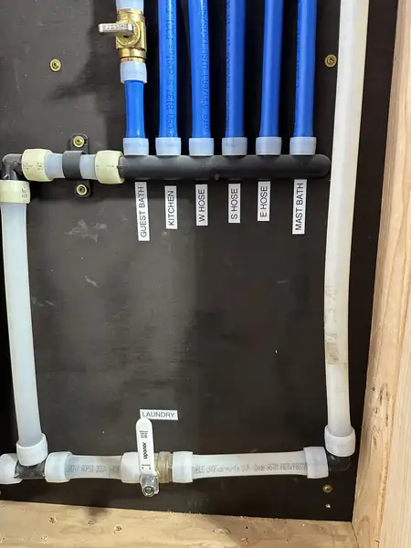 New plumbing manifold